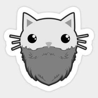 BeardCAT CLOTHING Co. Sticker